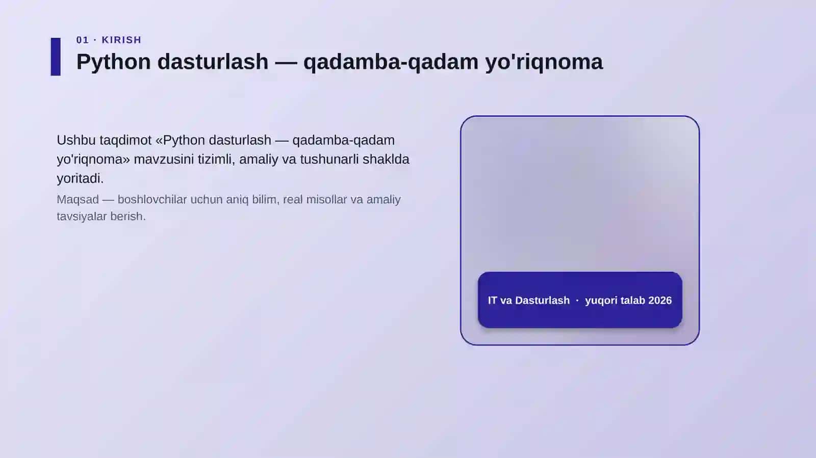 Python dasturlash — qadamba-qadam yo'riqnoma 4