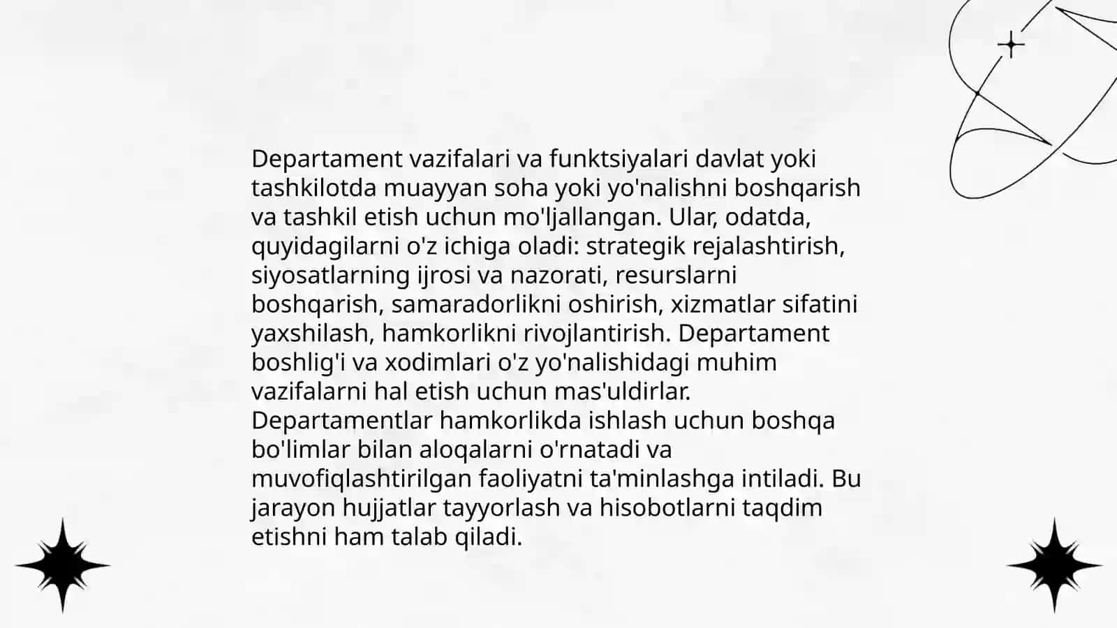 Departament haqida 4