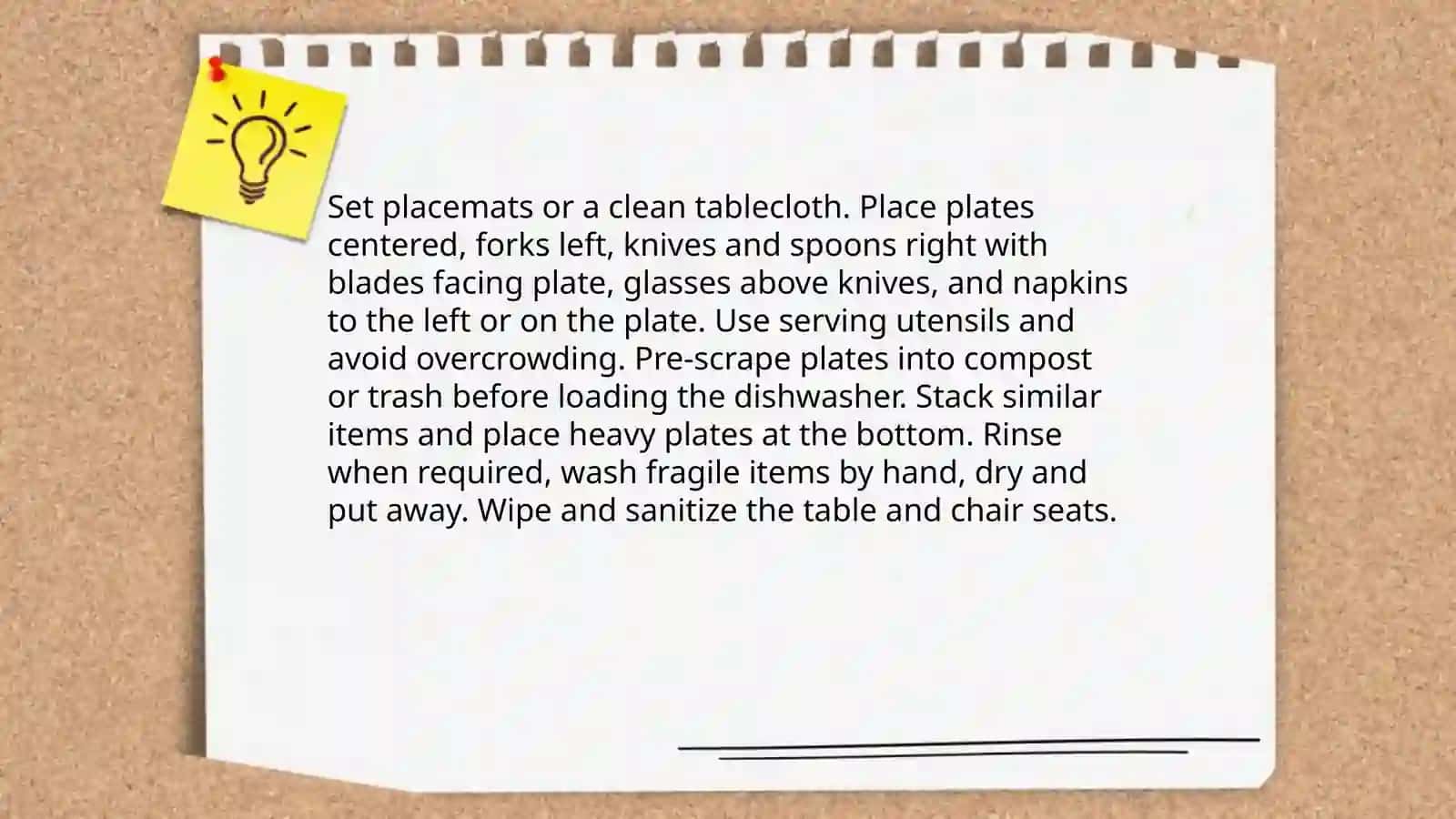 How do you help at home 4