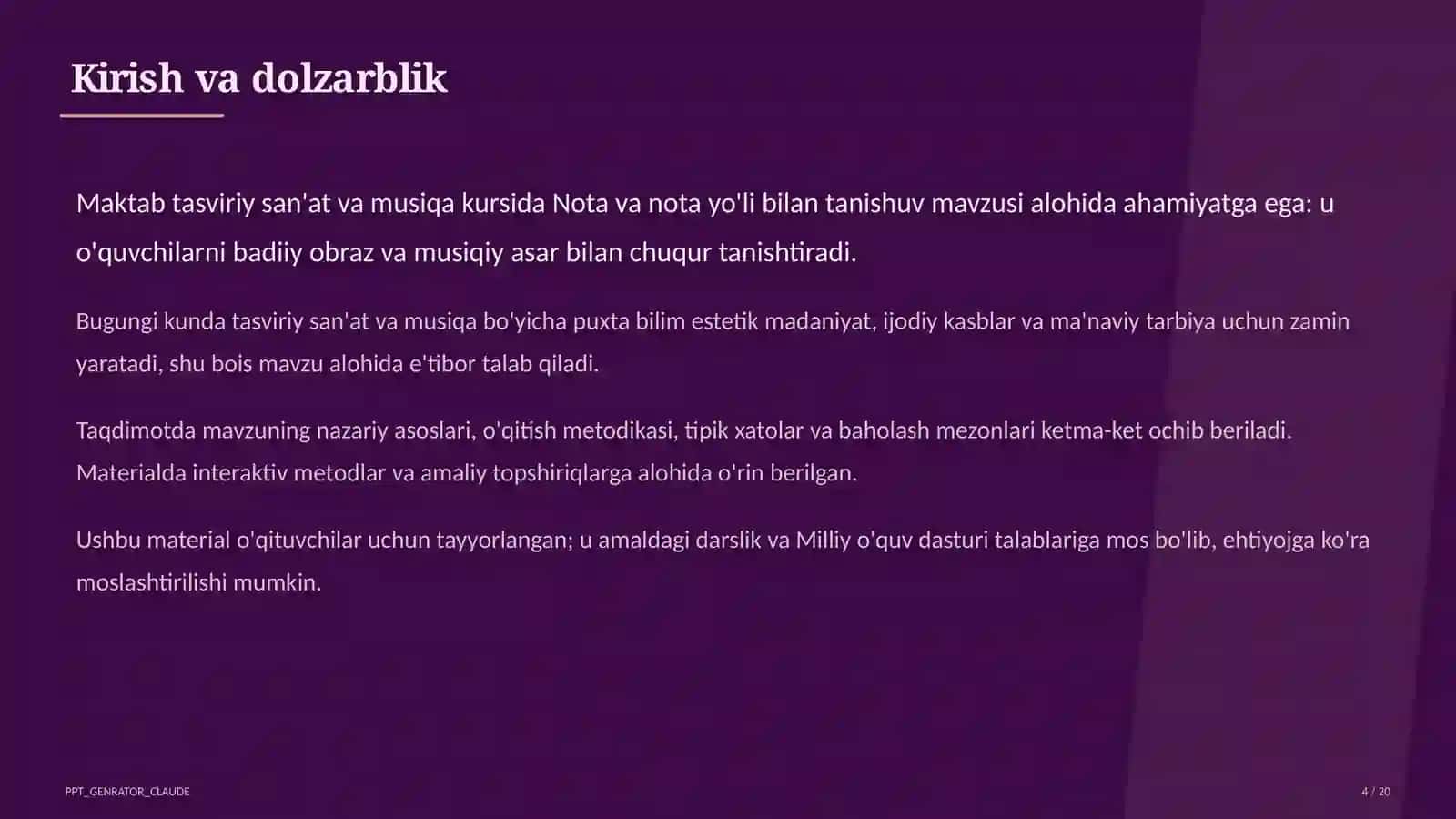 Tasviriy san'at va musiqa (1–7) 4