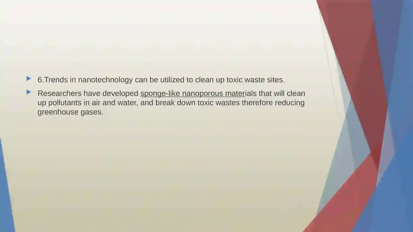 Application of nanotechnology in Environment and Agriculture 4