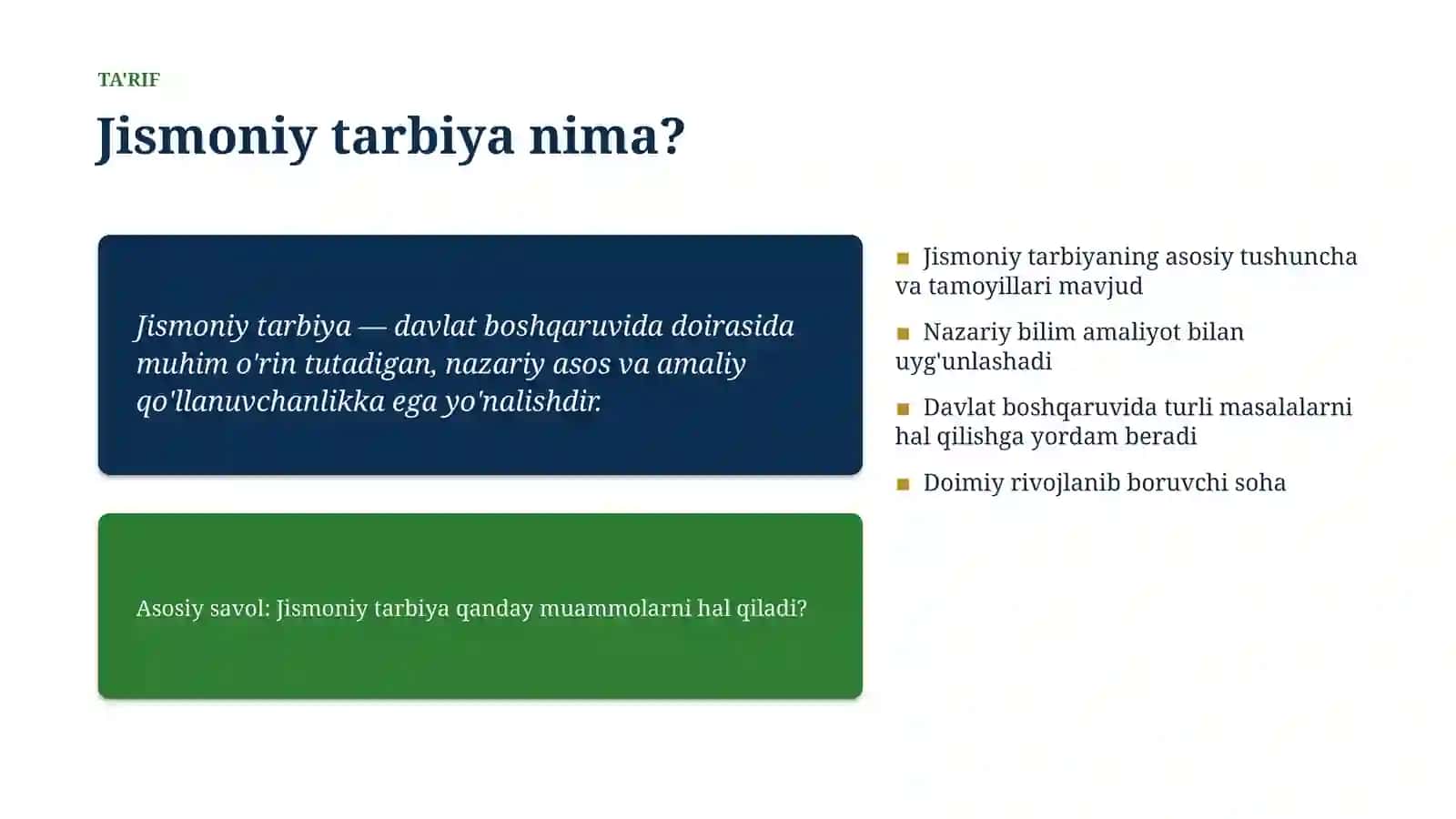 Jismoniy tarbiya 4