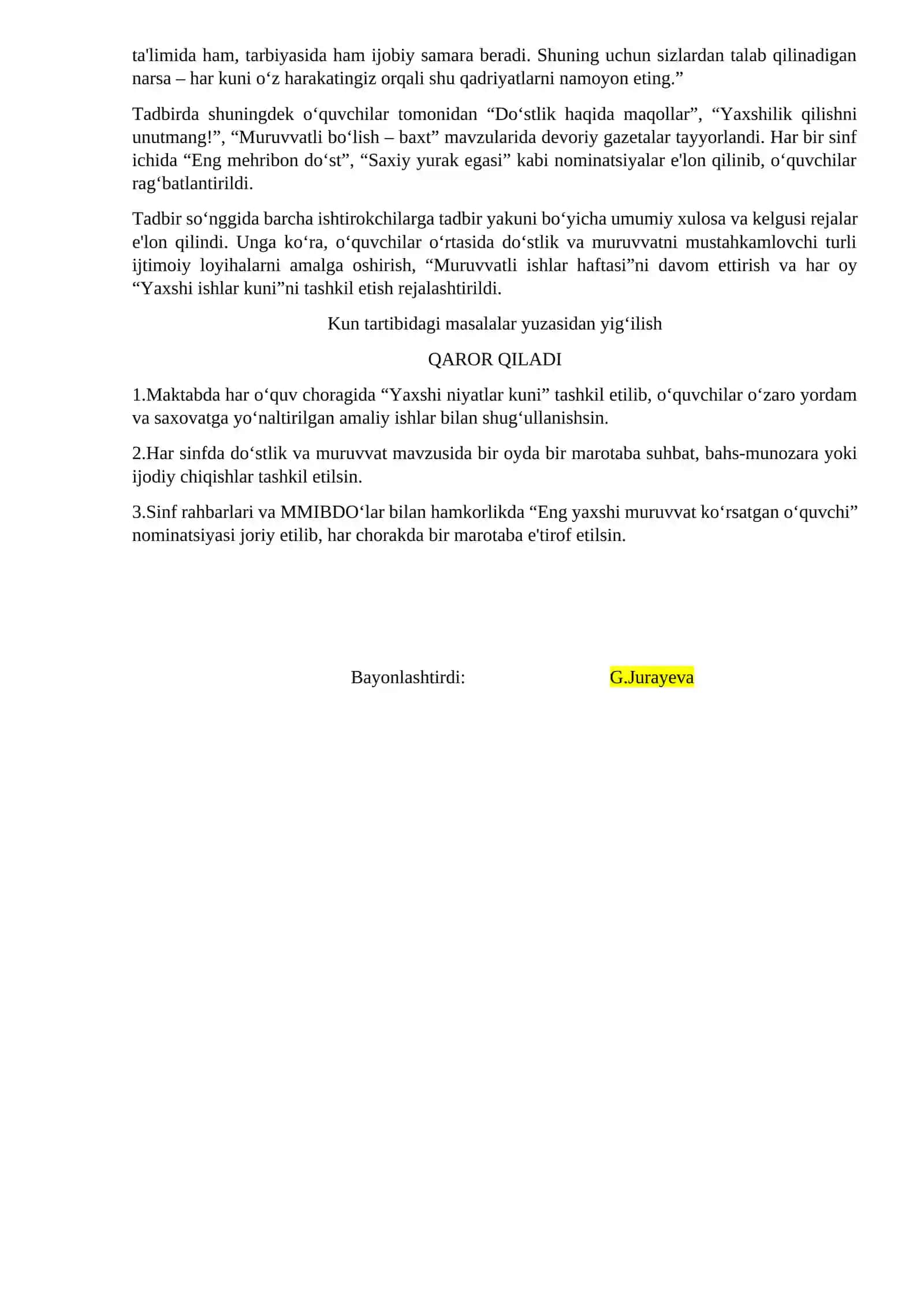Do‘stlik va muruvvat 4