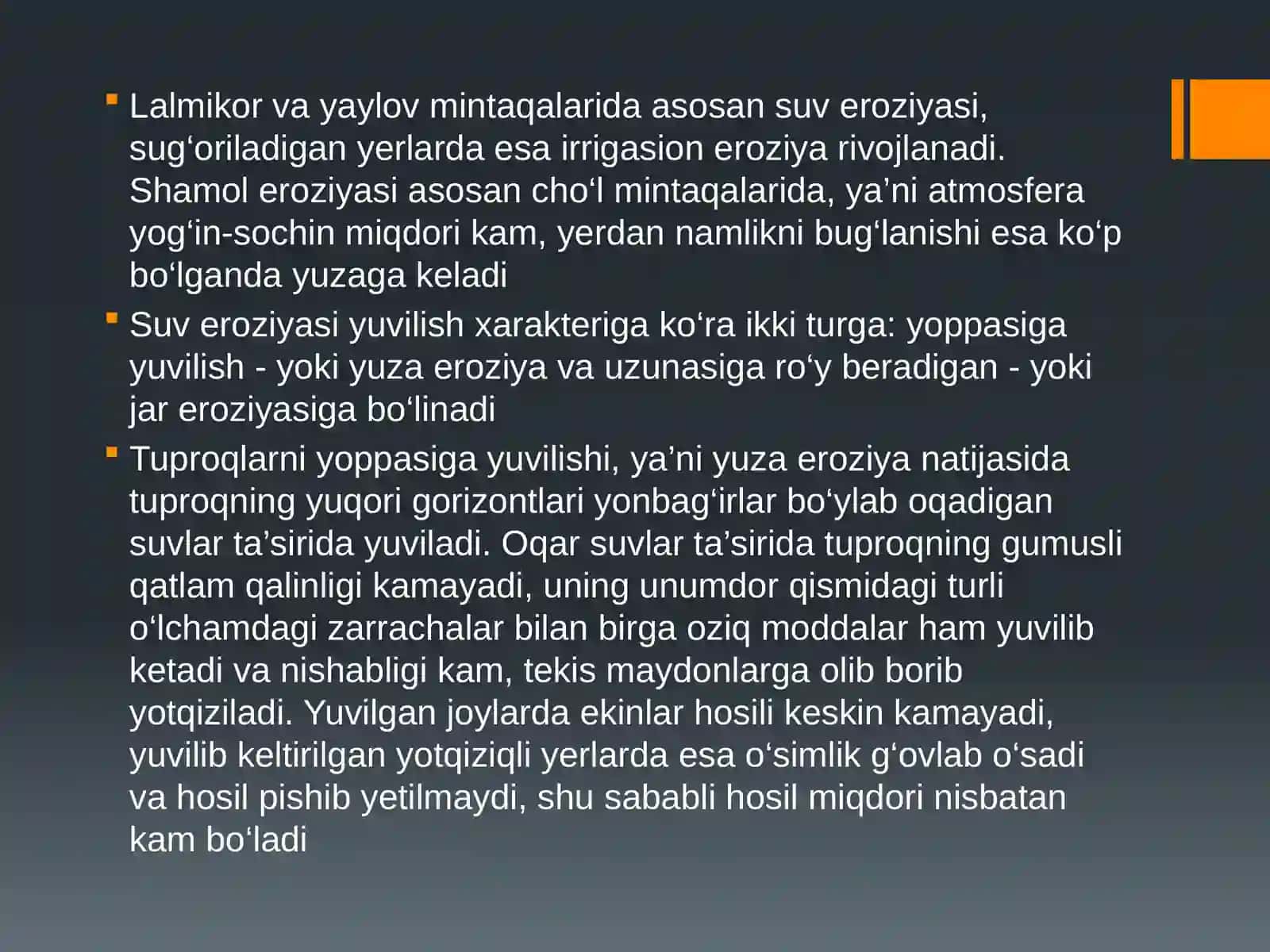 Tuproq eroziyasi (Tuproqeroziyasi) 4