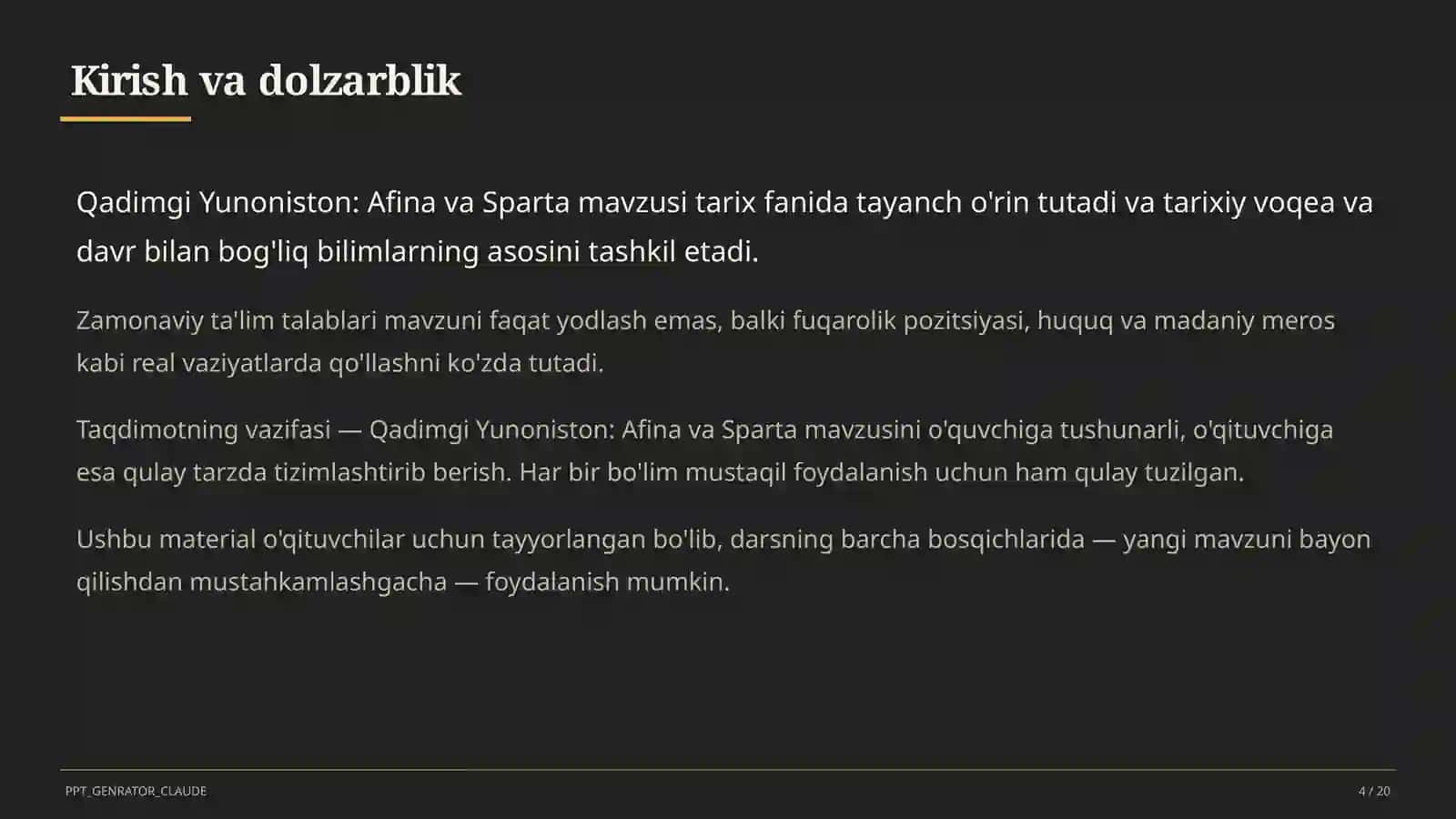 Afina va Sparta (6-sinf) 4