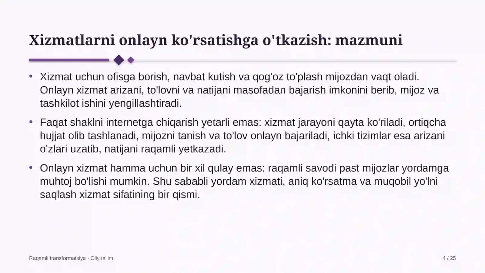 paxta tozalash zavodlarida xizmatlarni onlayn ko'rsatishga o'tkazish 1017 4
