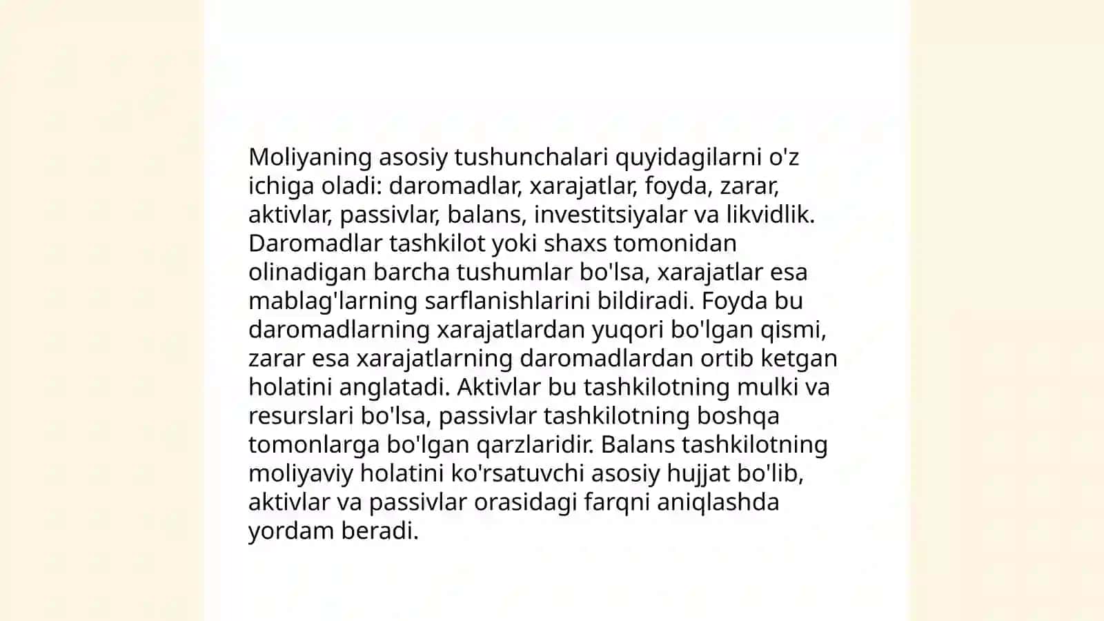Moliyaning vujudga kelishi 4