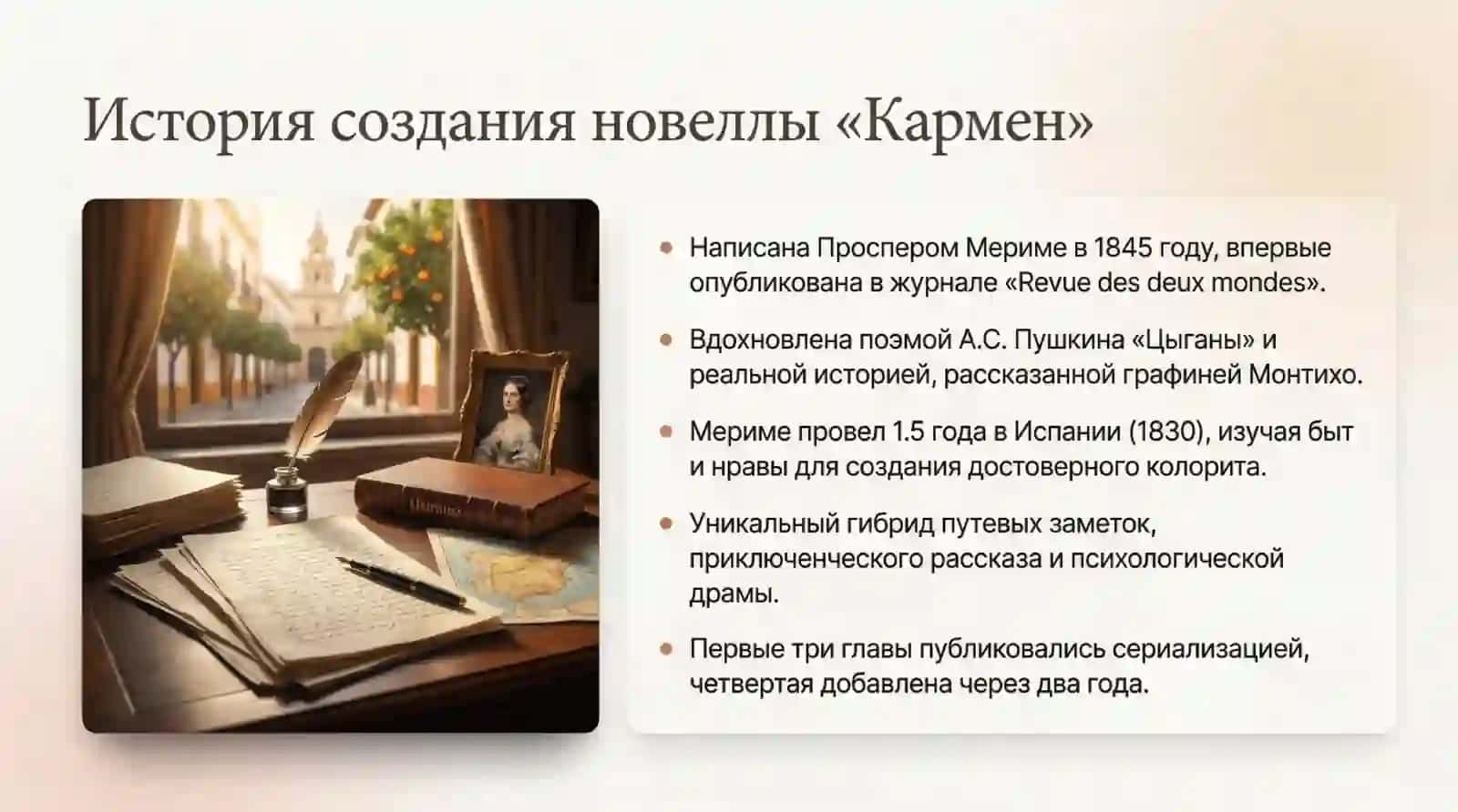 П.Мериме “Кармен” 4