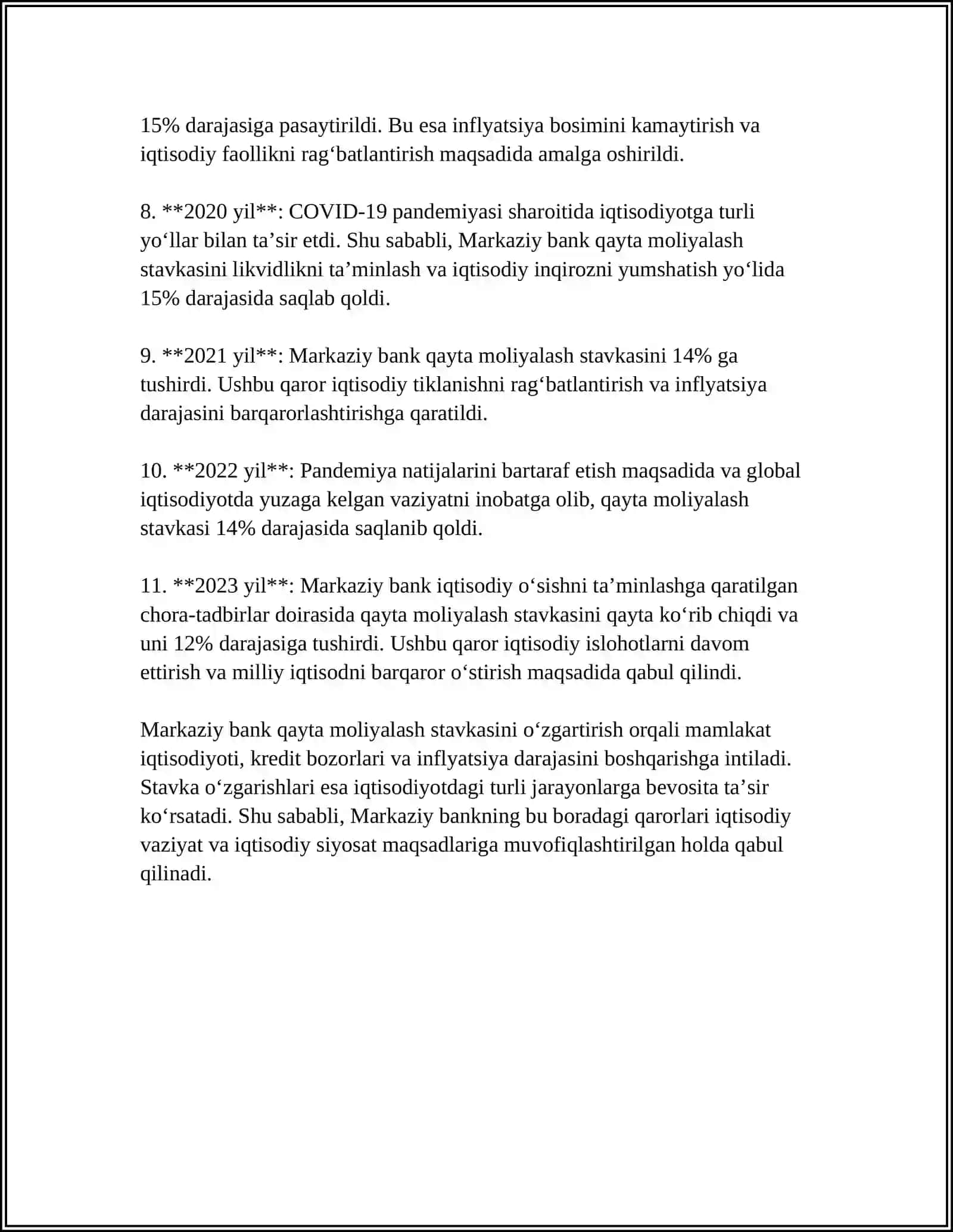 ITALIANING PUL TIZIMI VA QAYTA MOLIYALASH STAVKALARI 4