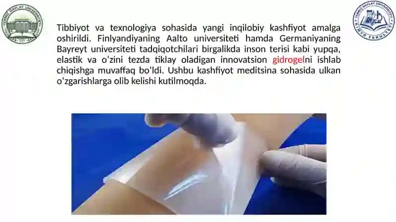 O'z-o'zidan tiklanadigan kompozit materiallar 4