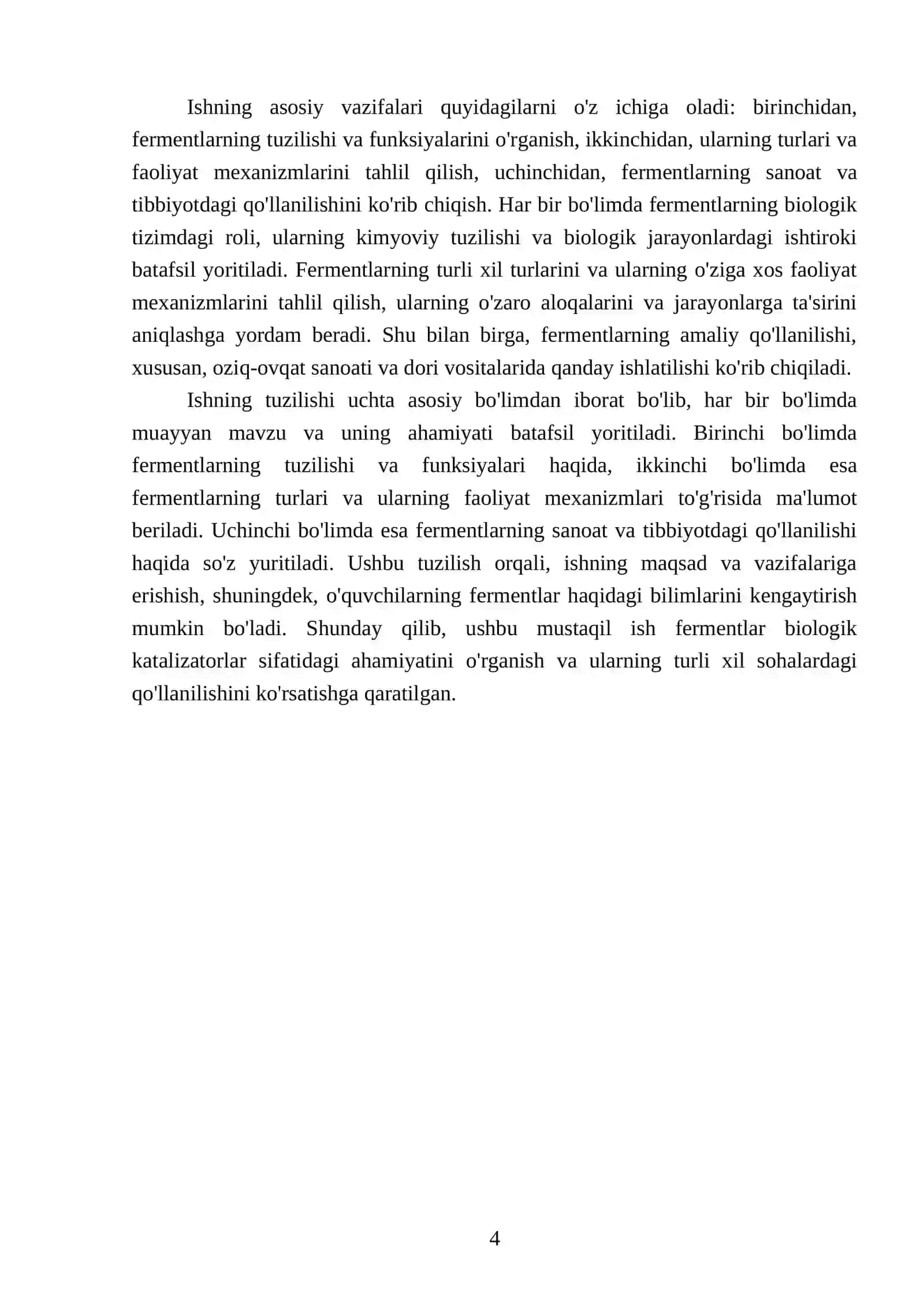 Fermentlar biologik katalizatorlar 4