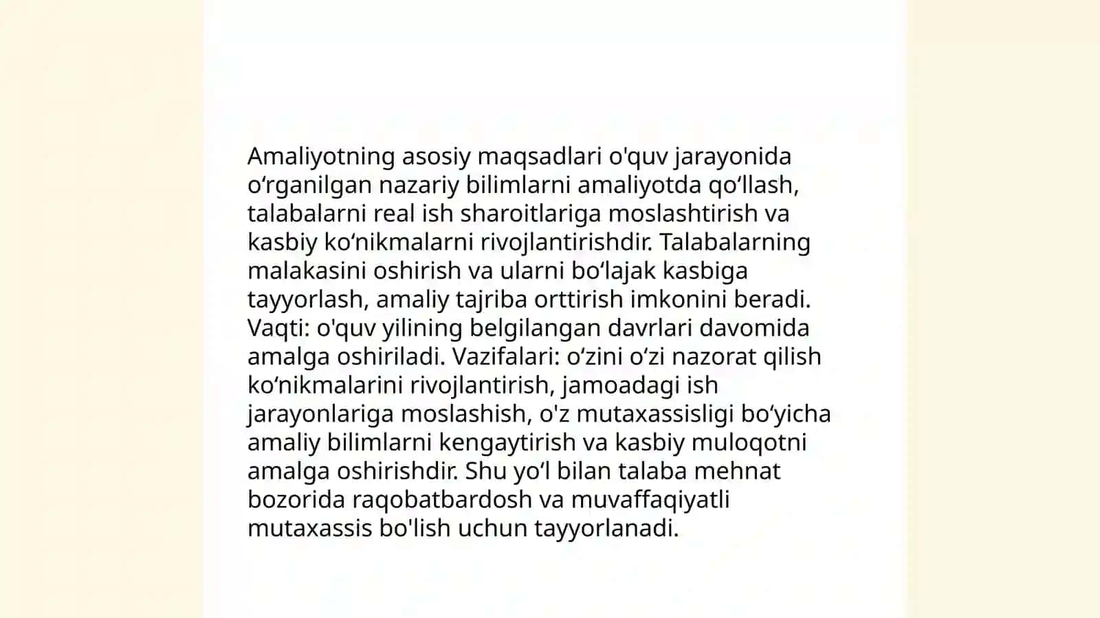 Amaliyot bo’yicha 4