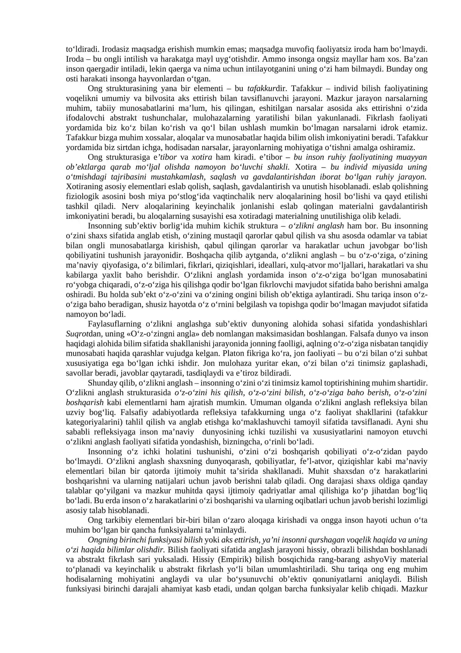 ONG VA BILISH FALSAFASI (GNOSЕOLOGIYA) 4