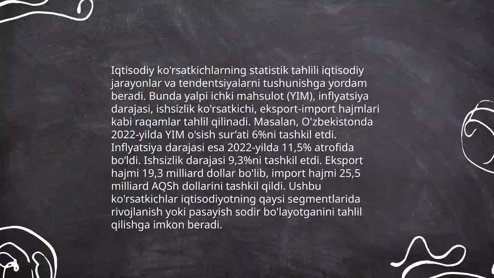 Ijtimoiy iqtisodiy xodisalarni oʻrganishda statistik jadvallarni tuzish va taxlil qilish 4