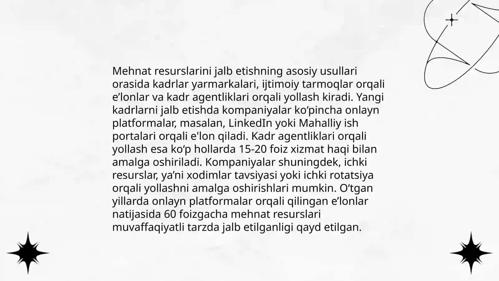 Korxonalarning mehnat resurslari bilan taminlanishi va ulardan foydalanish, hamda mexnatga haq tolash fondini tahlil qilish 4