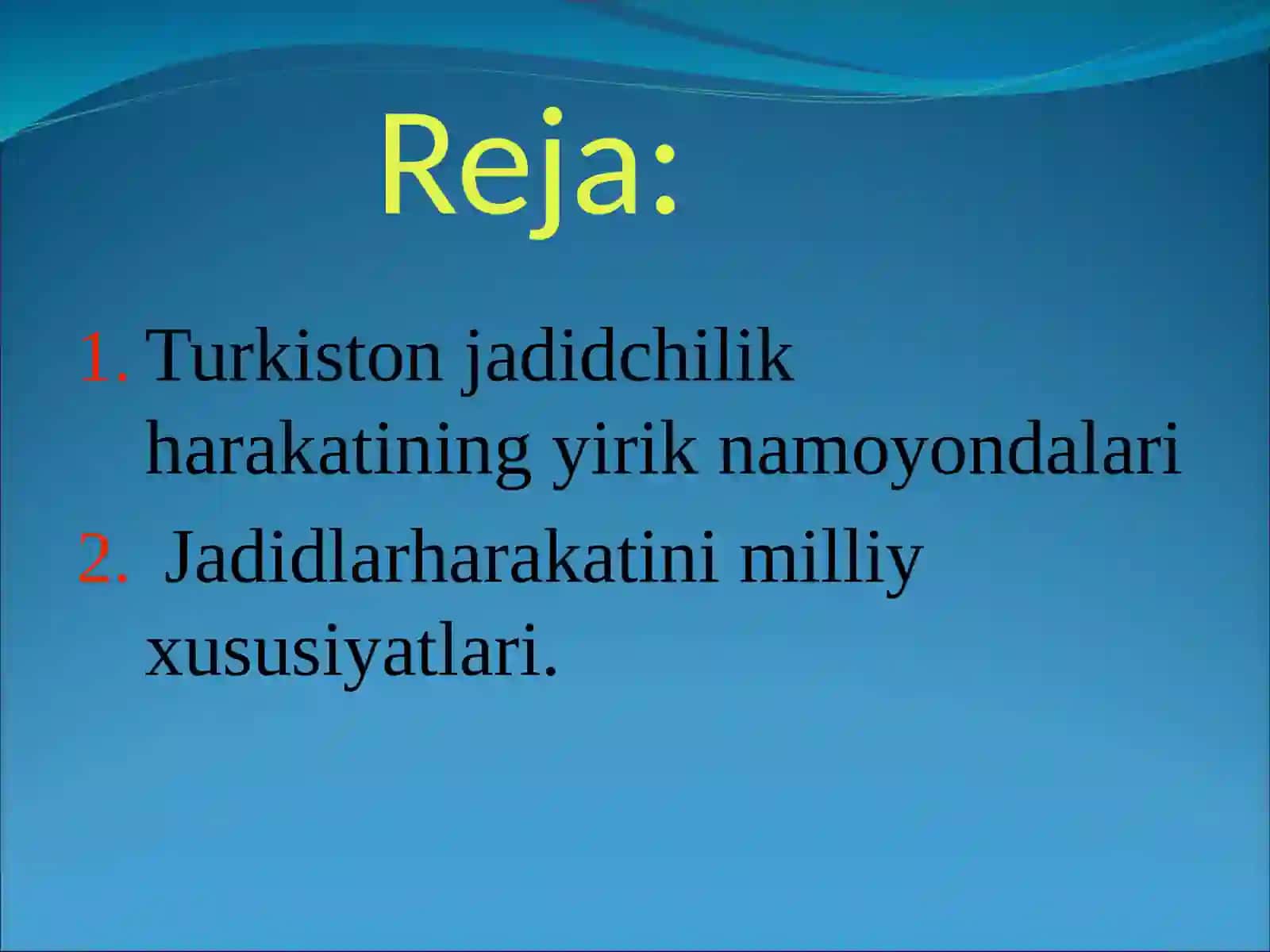 TARIX FANIDAN 1 SOATLIK OCHIQ DARS 4