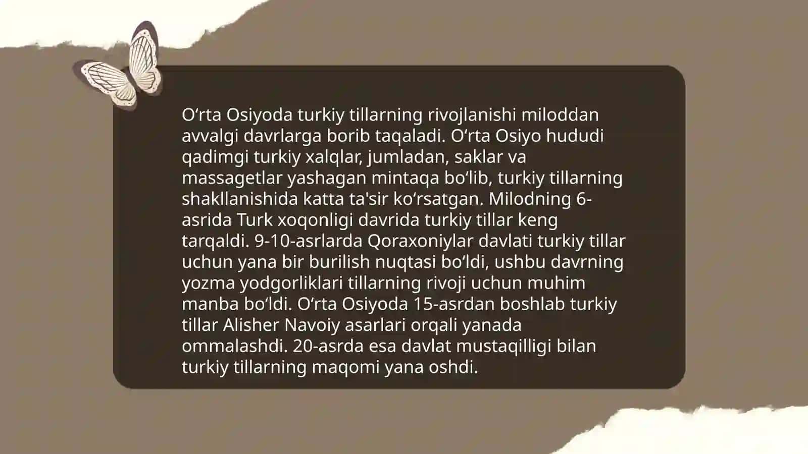 Oʻrta Osiyoda tilshunoslikning rivojlanishi 4