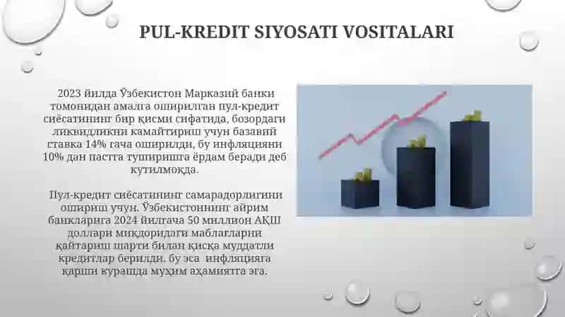 Infilatsiyaga qarshi siyosat 4