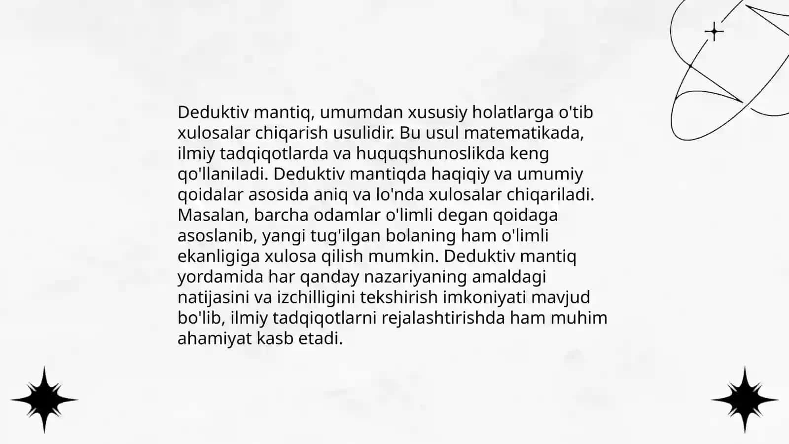 Mantiqiy masalalar bilan ishlash 4