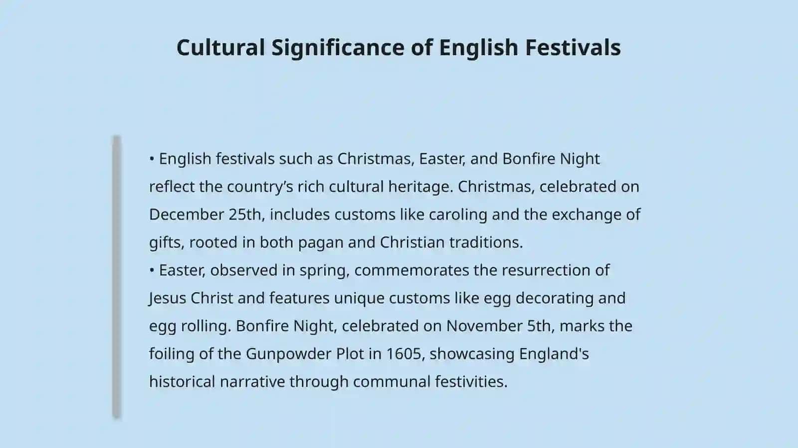 English traditions 4