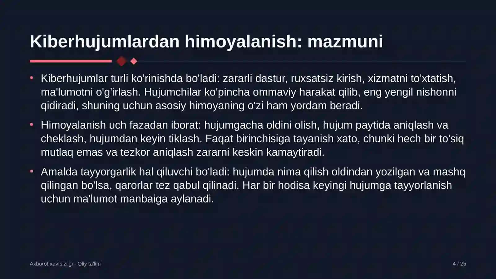 gaz ta'minoti korxonalarida kiberhujumlardan himoyalanish 6526 4