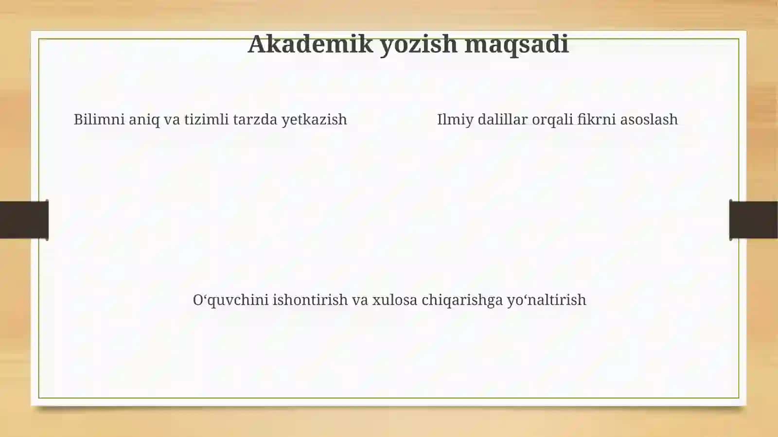 Akademik yozish 4
