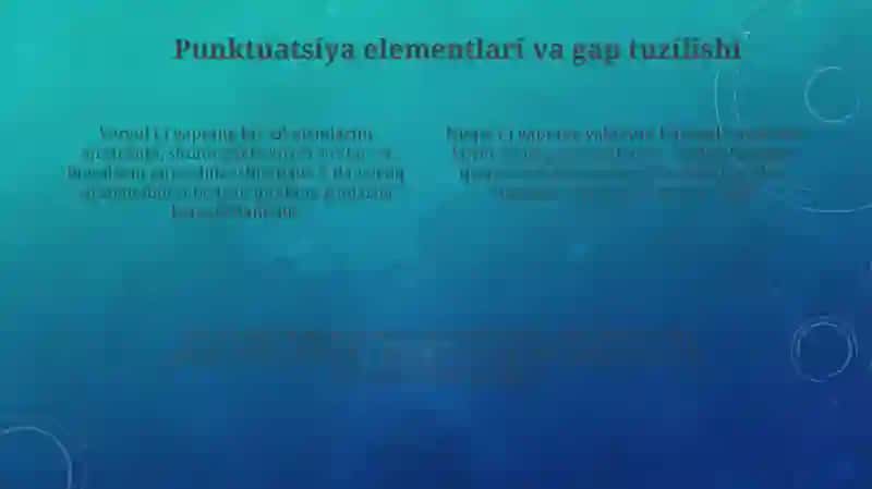 Punktuatsiya tahlili 4