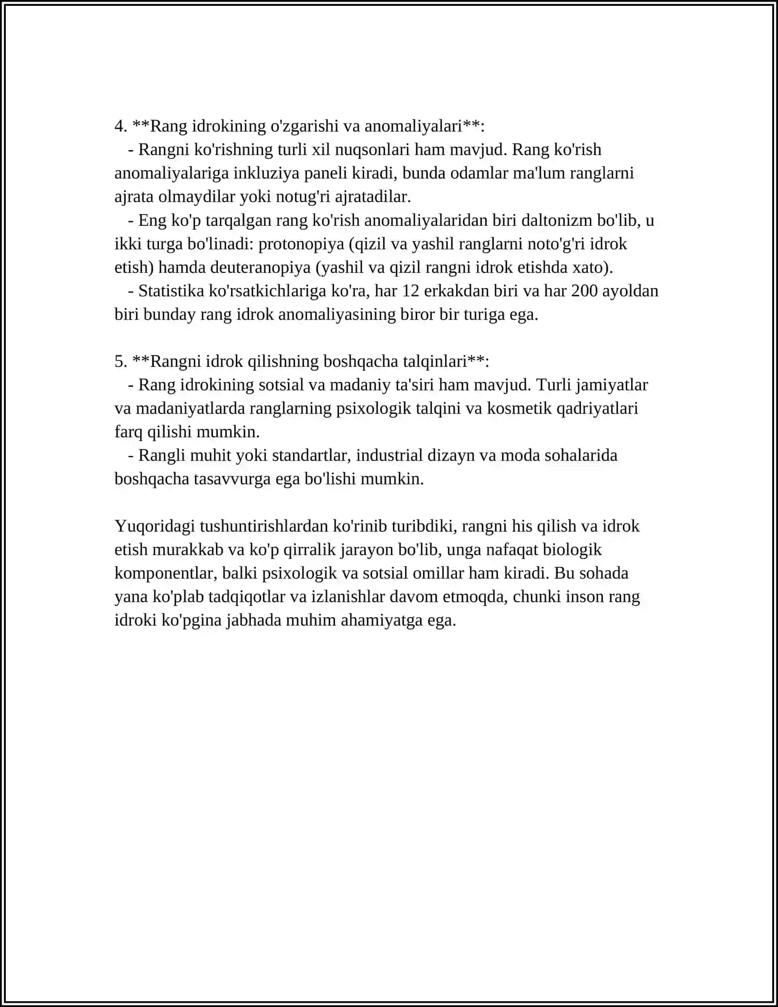 Rang Psixofiziologiyasi Psixodiagnostika Yo‘nalishi Sifatida 4