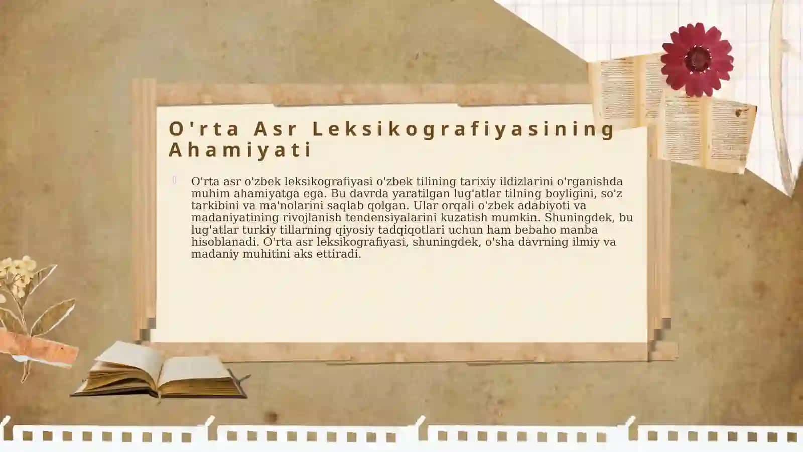 O'rta asr o'zbek leksikografiyasi 4
