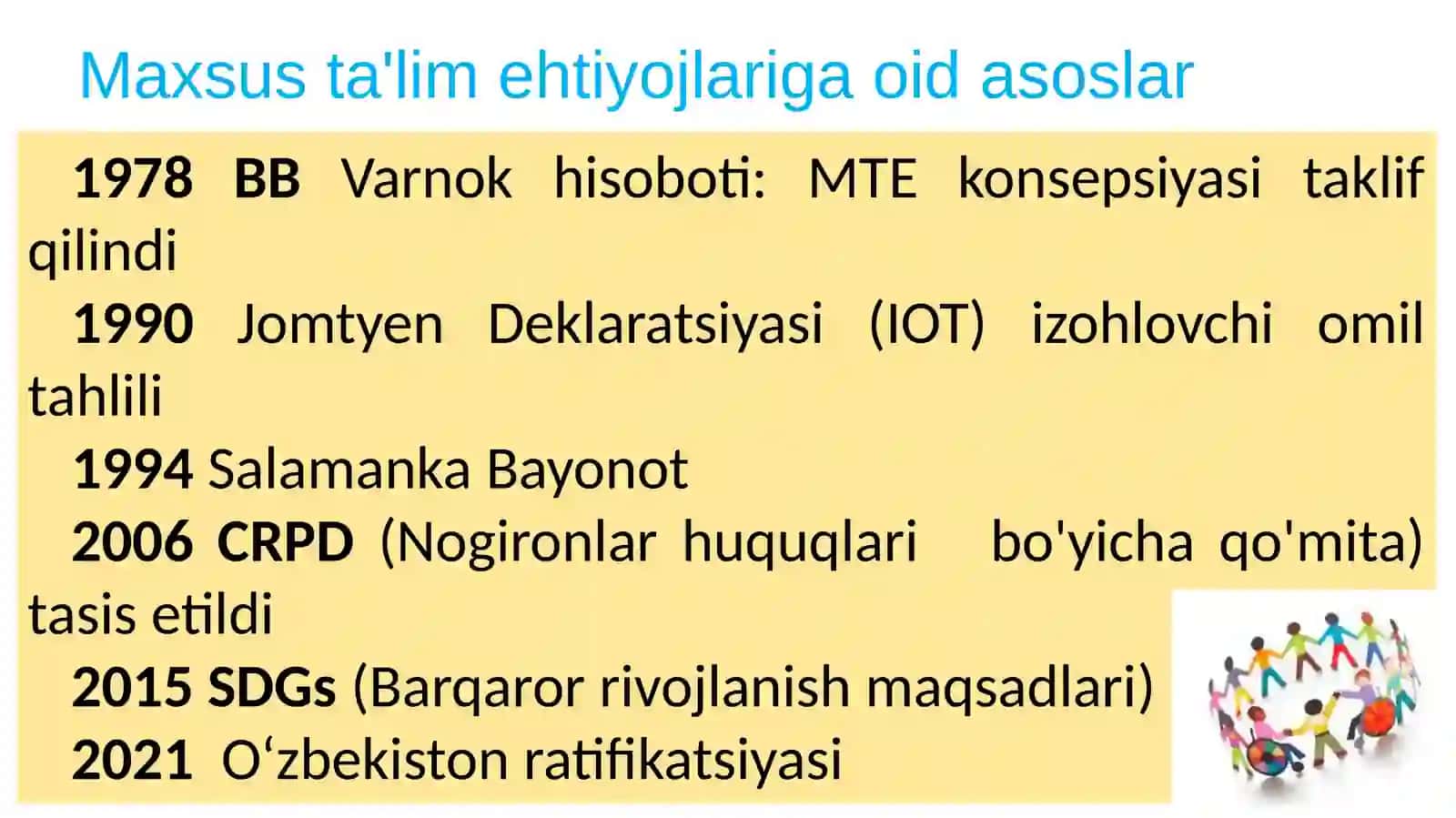 Tayanch-harakat apparatida nuqsoni bo‘lgan bolalar uchun inklyuziv ta’lim strategiyalari va ularni amalga oshirish shart-sharoitlari 4