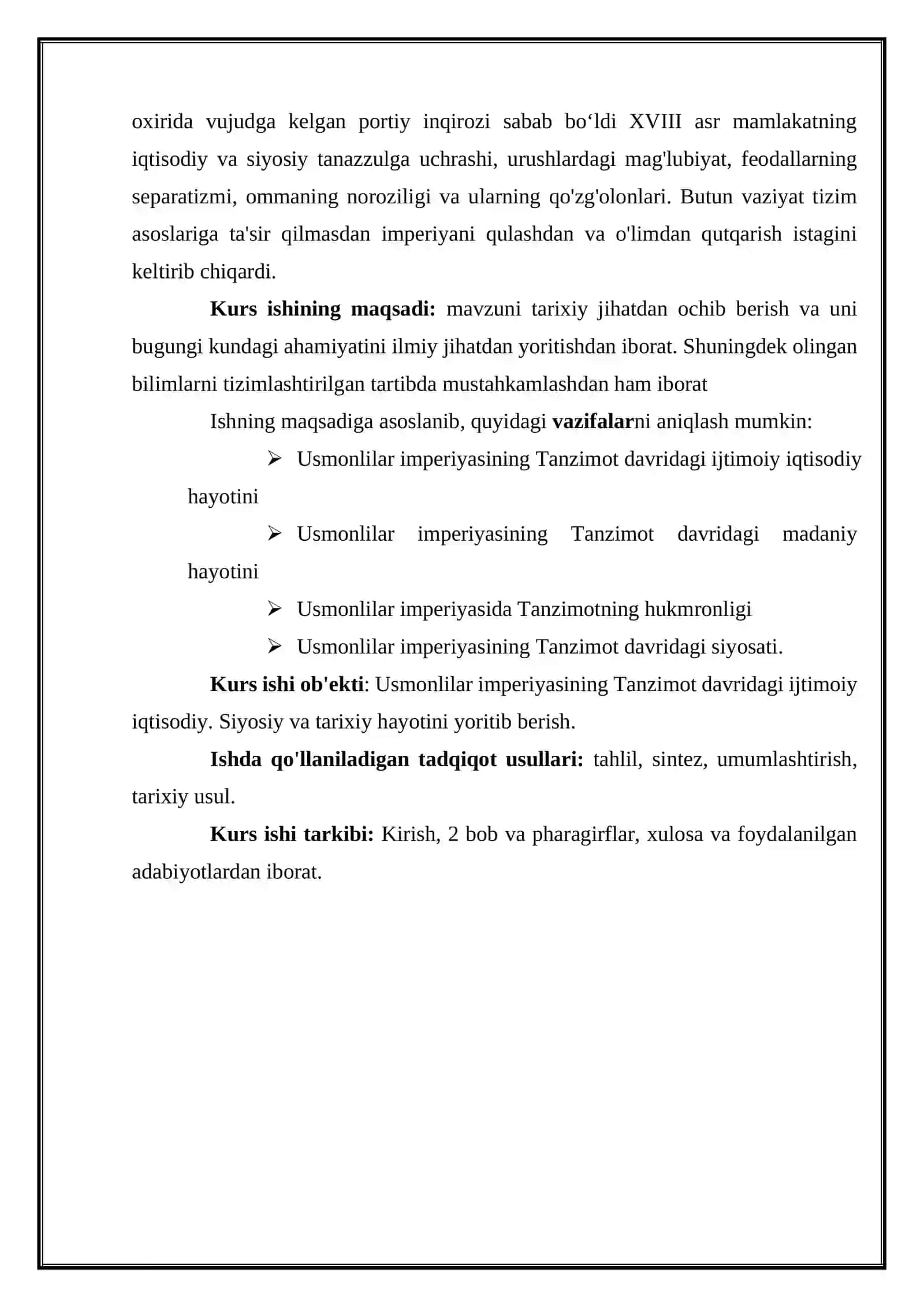USMONLILAR IMPERIYASI TANZIMOT DAVRIDA 4