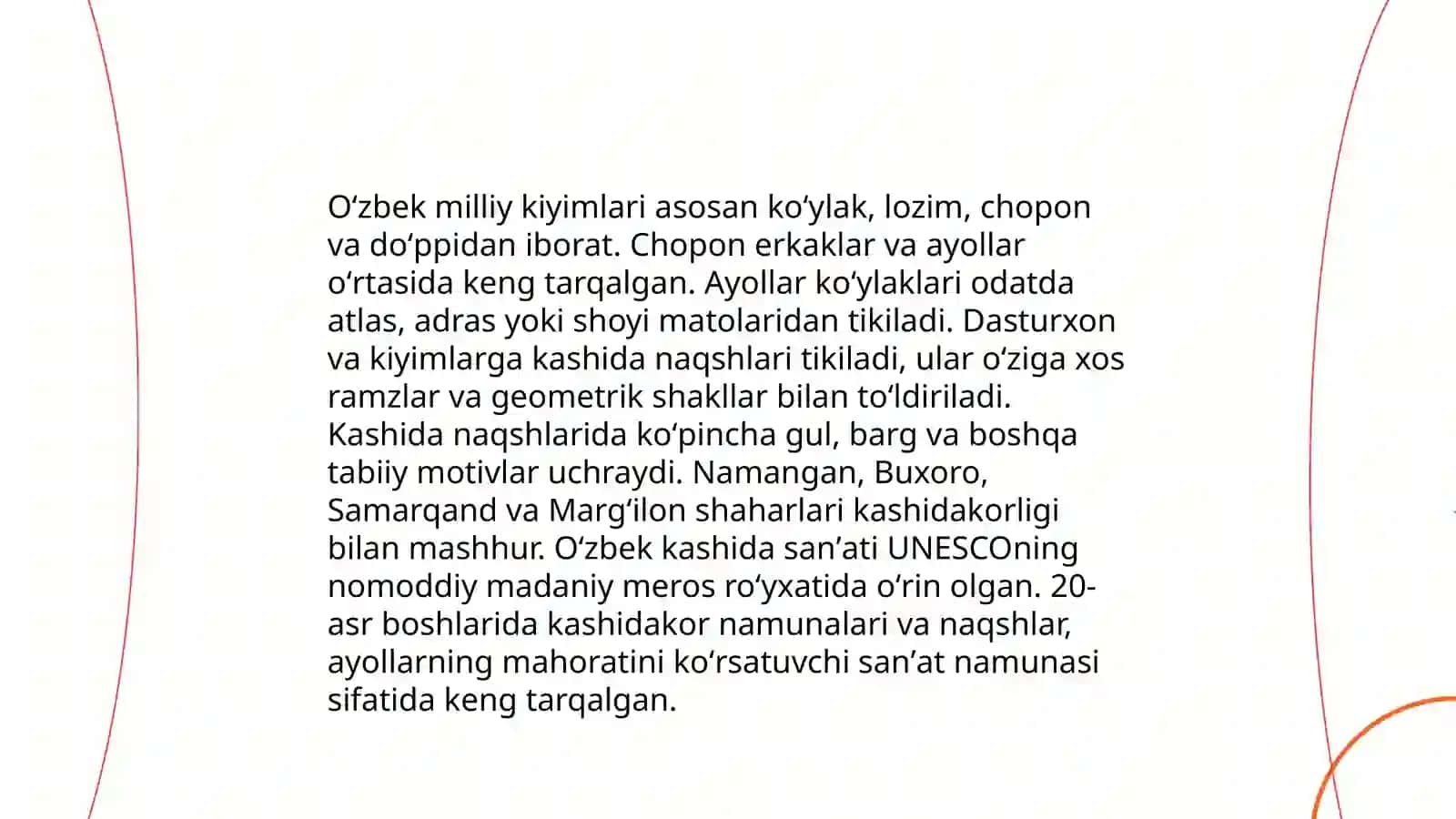 Kashtachilik va zamonaviy kiyimlar, uy roʻzgʻor buyumlari 4