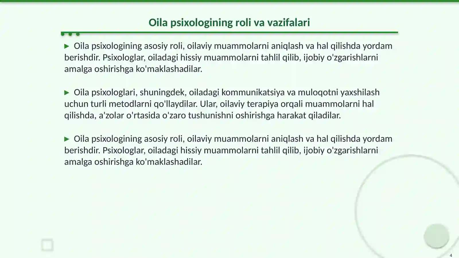 Oil psixologiyasining asosiy tushunchalari 4