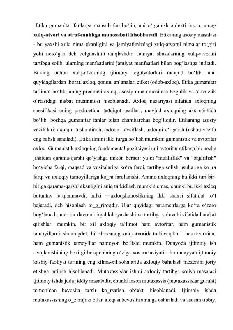 IJTIMOIY ISHDA ETIKANING AHAMIYATI. 4