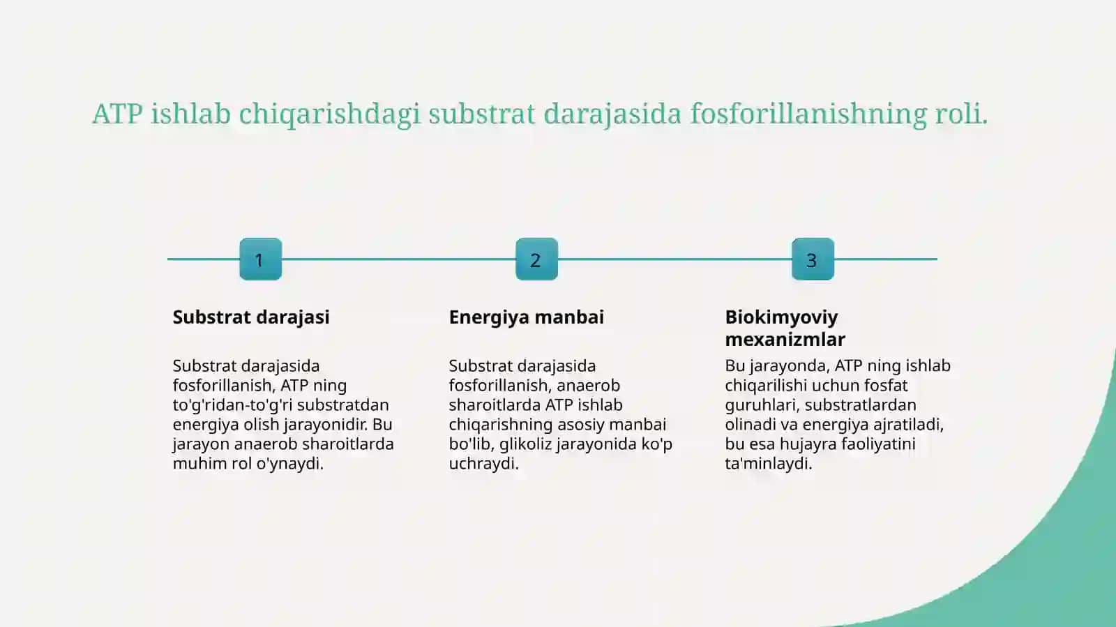 ATP ning fosforillanish jarayonlari 4
