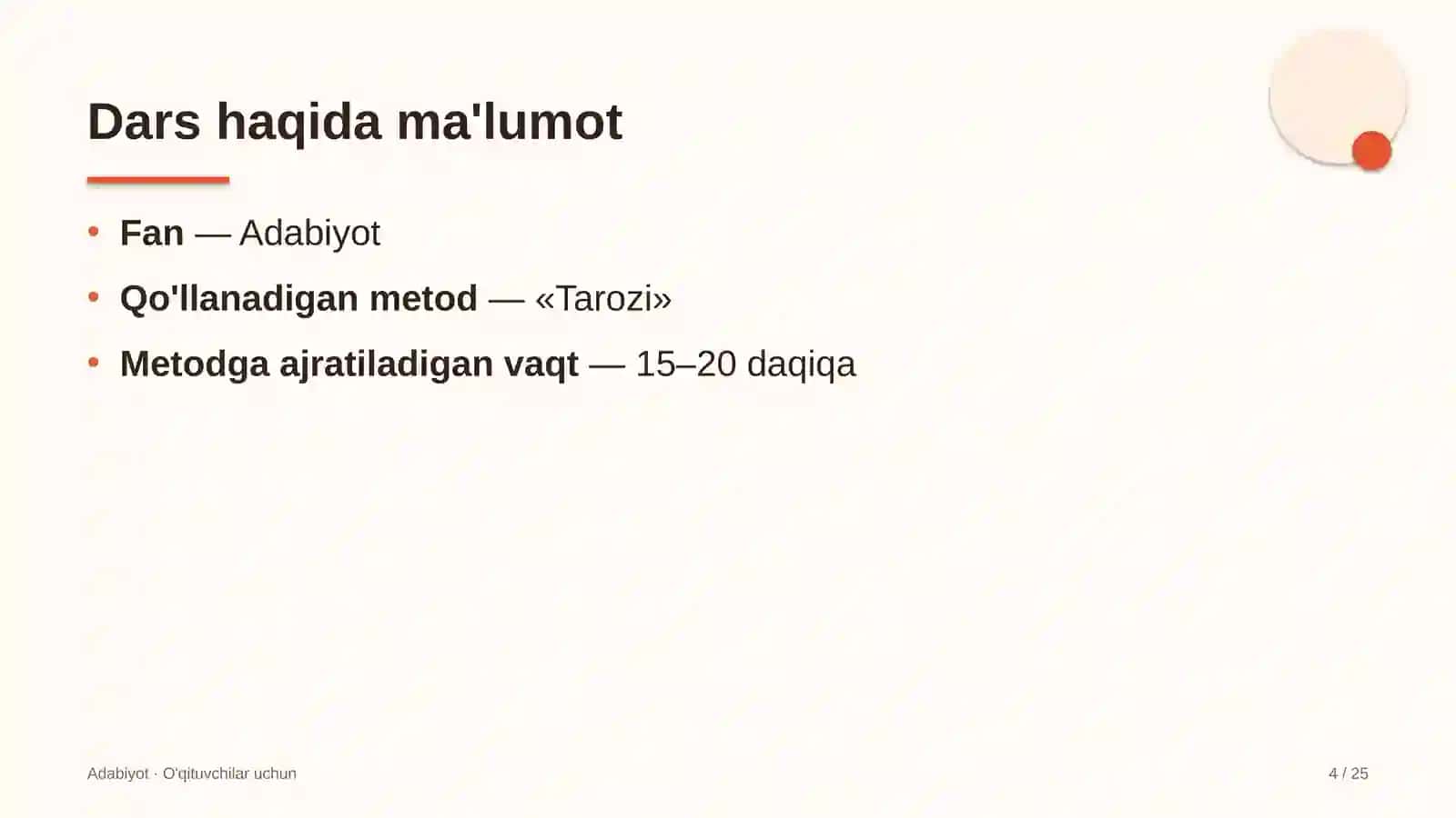 adabiyot darslarida tarozi metodidan foydalanish 9217 4