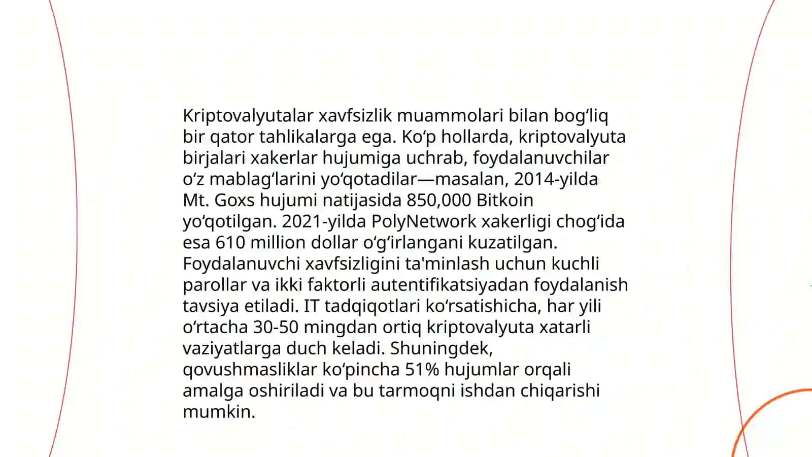 Davlatning moliyaviy tizimida kriptovalyutadan foydalanish istiqbollari va xavflari 4