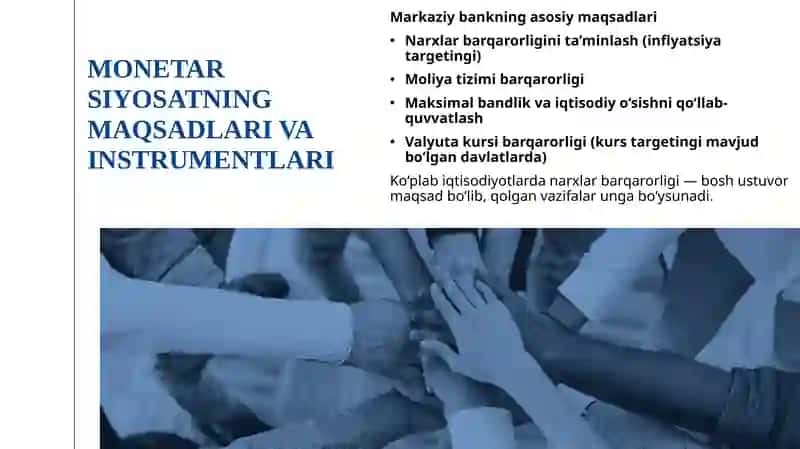 Pul-kreditsiyosati va uning iqtisodiy sikllarga ta’siri 4