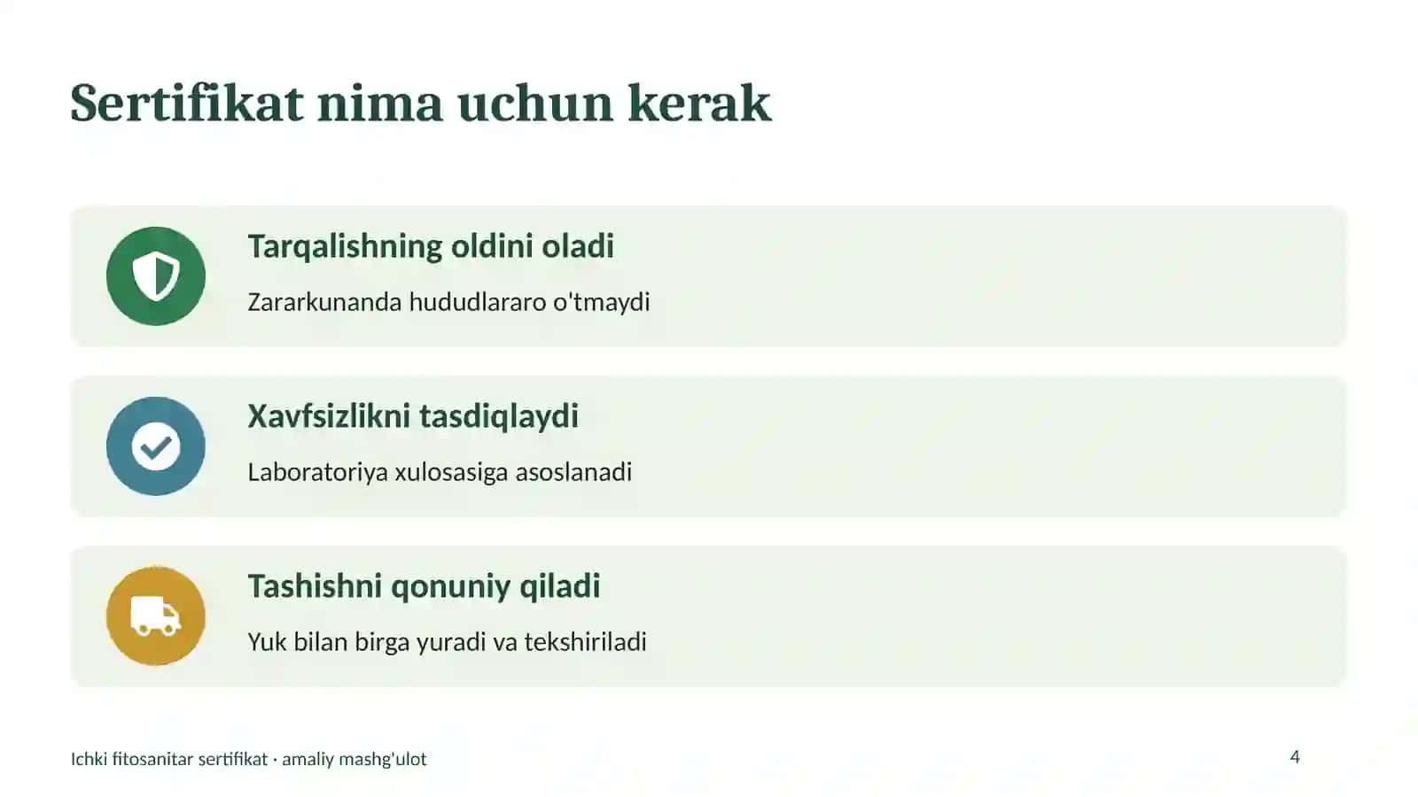 Ichki fitosanitar sertifikatni rasmiylashtirish 4