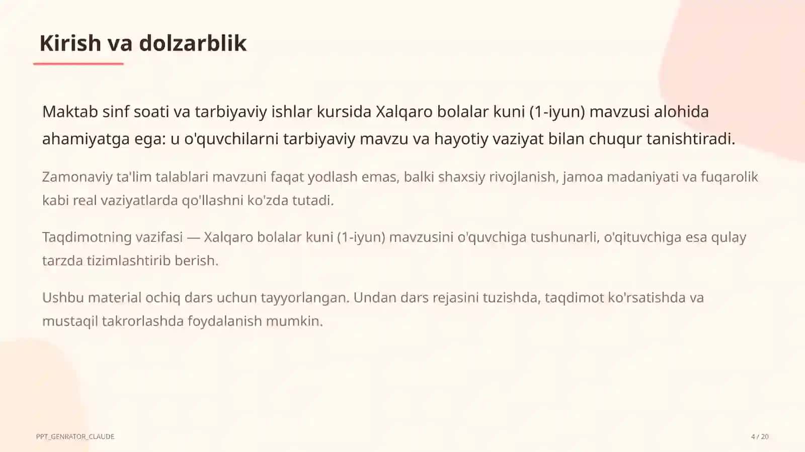 Xalqaro bolalar kuni (1-iyun) 4