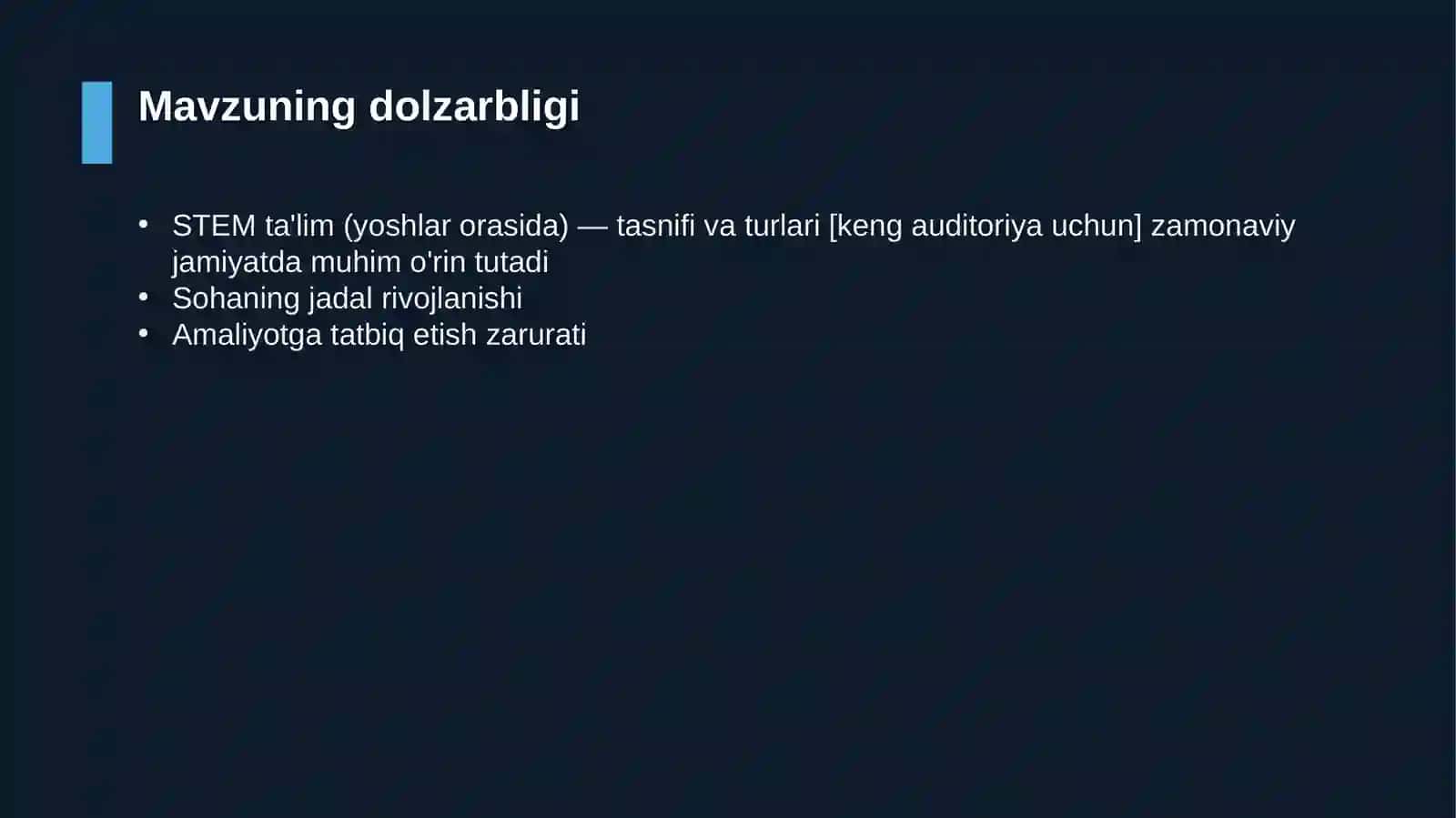 STEM ta'lim (yoshlar orasida) — tasnifi va turlari [keng auditoriya uchun] 4