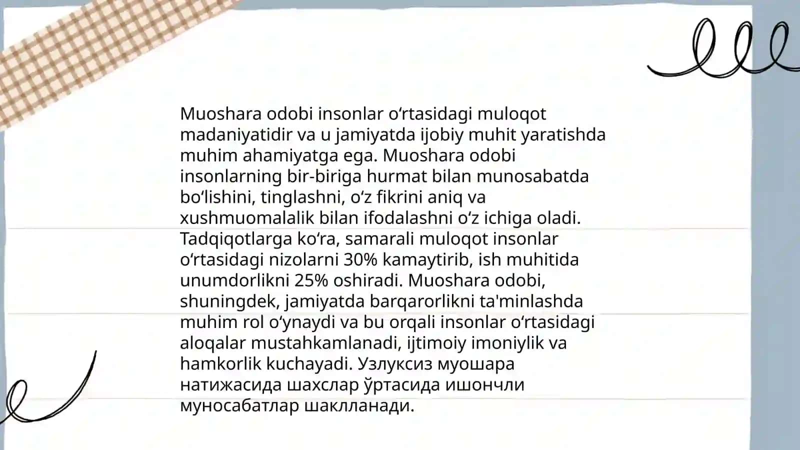 Sharqona tarbiya va muosharat odobining muloqatga ta'siri 4