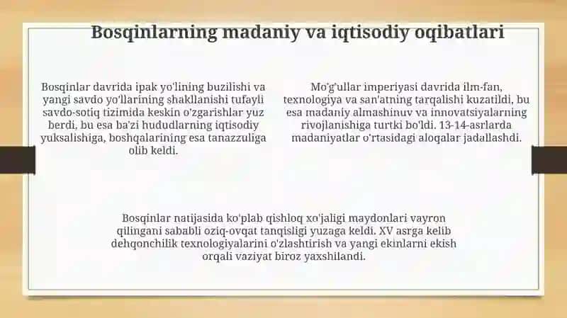 Mo'g'ul va turkiy bosqinlari davri: Siyosiy vaziyat va harbiy taktikalar 4