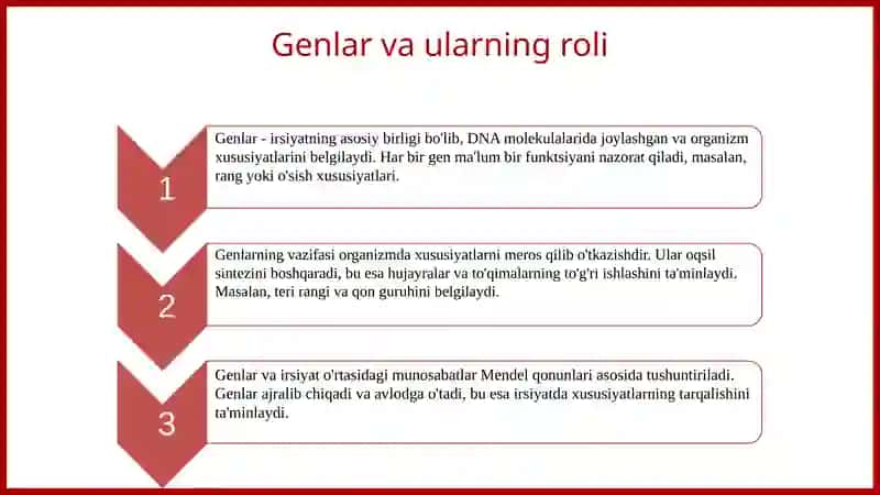 Genetika va irsiyat 4