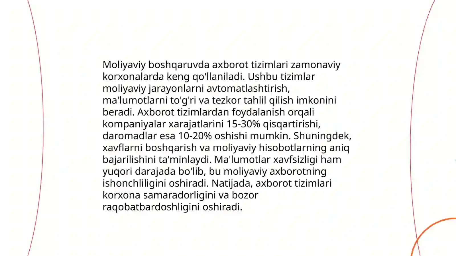 Ekonomikada avtomatlashtirilgan informaciya sistemaları 4