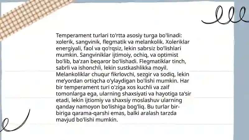 Shaxslararo farqlarning psixologik asoslari 4