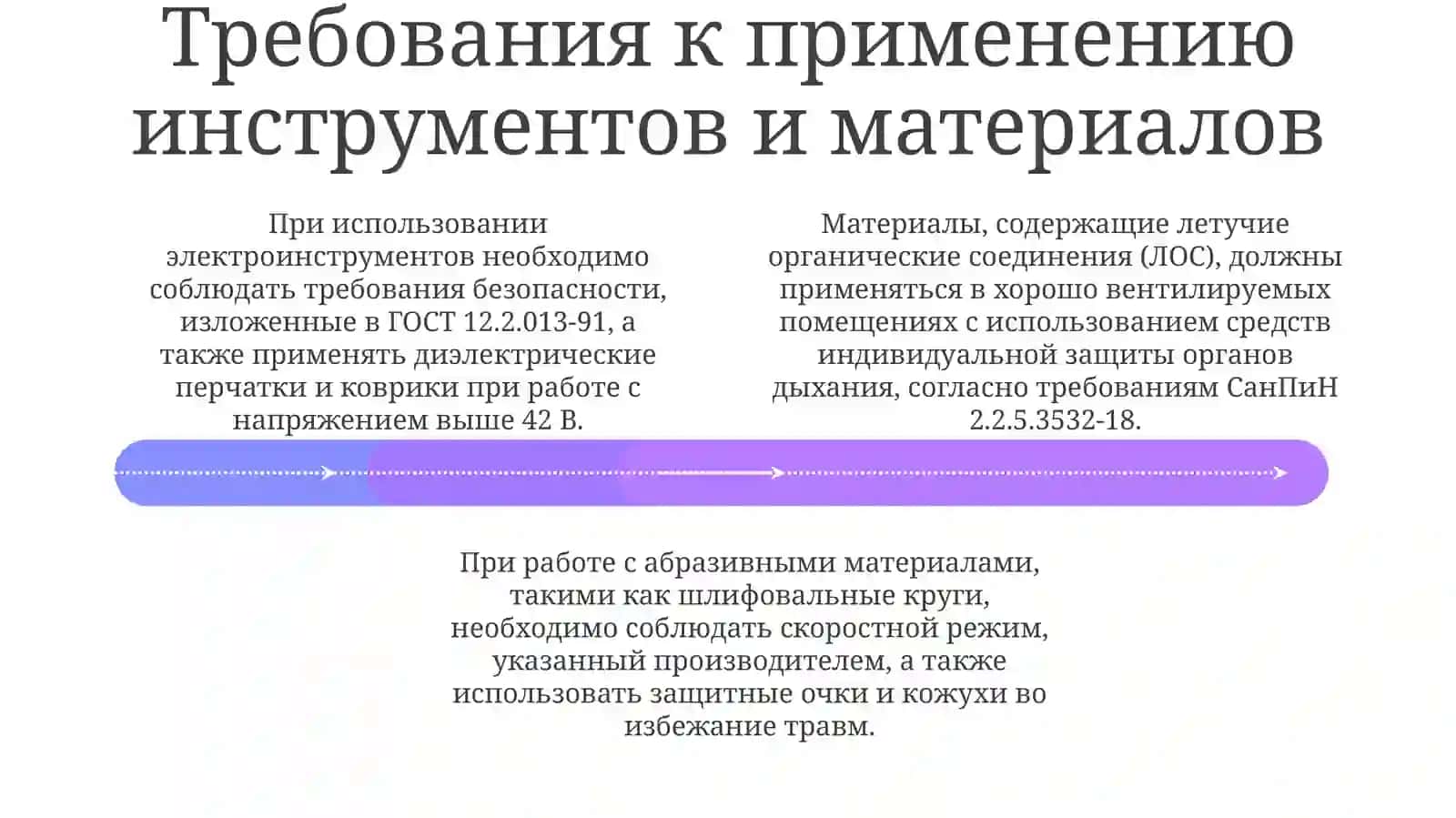 Обзор рабочих инструментов и материалов 4
