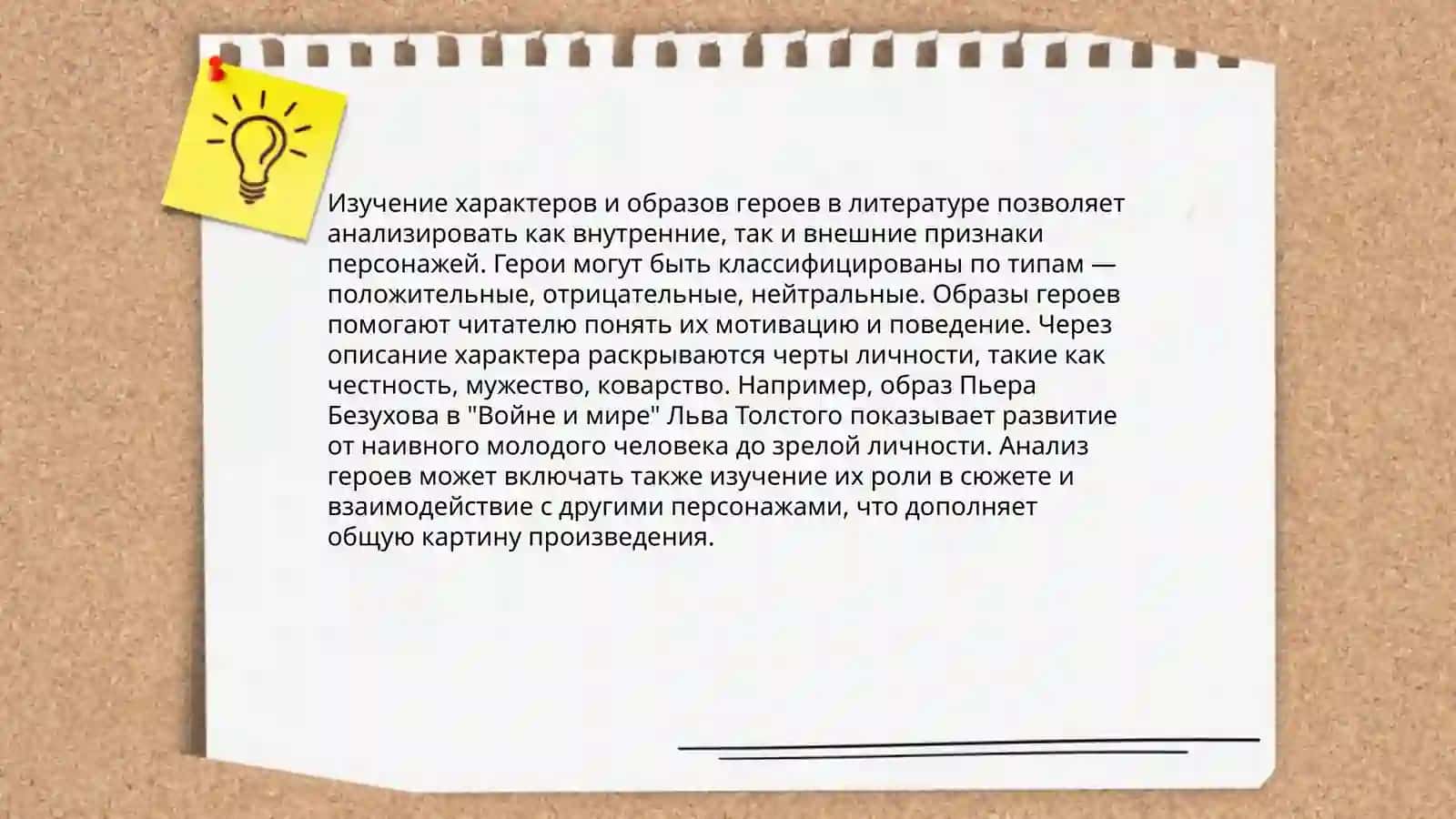 Внутренний мир литературного произведения 4