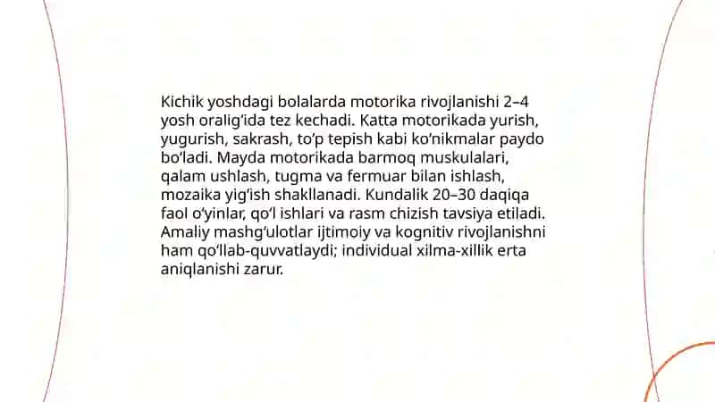 Maktabgacha kichik guruh pedagogikasi 4