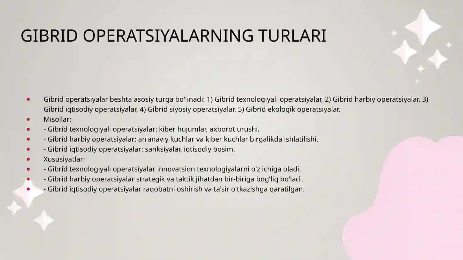Gibrid Operatsiyalar 4